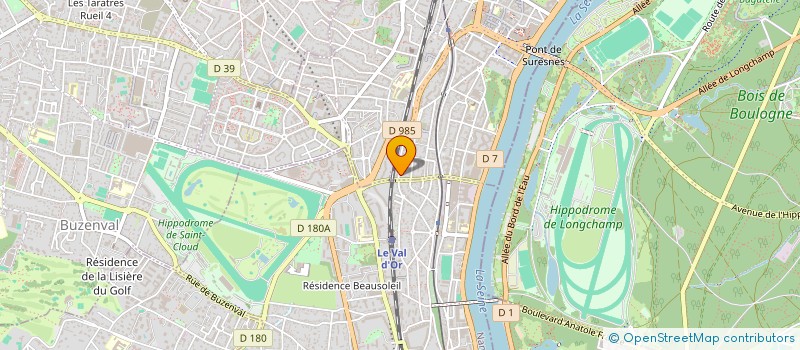 localisation de l'entreprise SCI TAINE à SURESNES