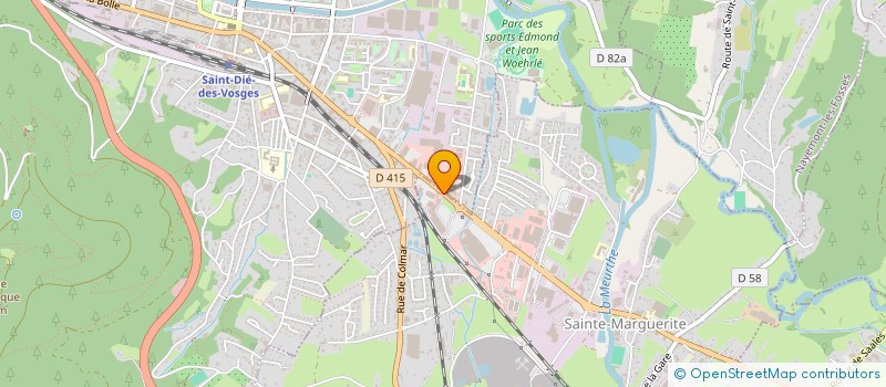 localisation de l'entreprise SCI TAINTRUX  SAINTE-MARGUERITE