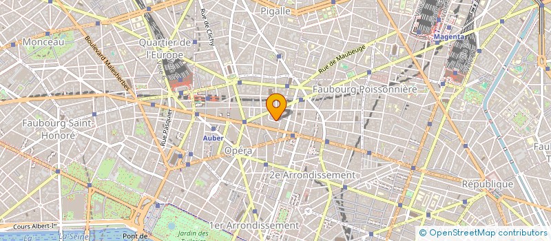 localisation de l'entreprise SCI TAITBOUT  PARIS