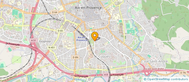 localisation de l'entreprise SCI TAIZE 2014 à AIX-EN-PROVENCE