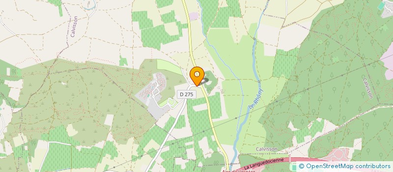 localisation de l'entreprise SCI TAJ  CALVISSON
