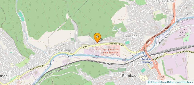 localisation de l'entreprise SCI TAJAH  CLOUANGE