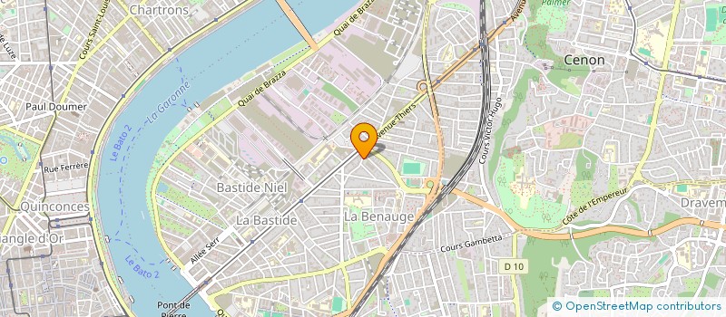 localisation de l'entreprise SCI TAJAN - LAFLOU  BORDEAUX