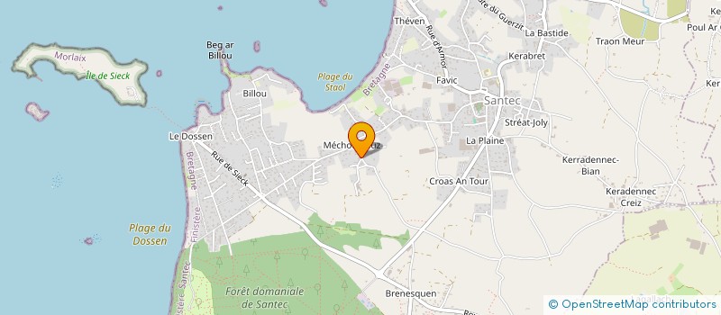 localisation de l'entreprise SCI TAJAPI  SANTEC