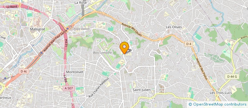 localisation de l'entreprise SCI TAKA à MARSEILLE