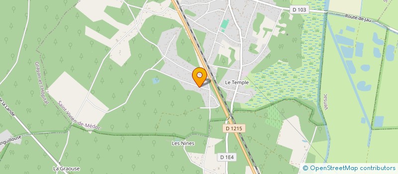 localisation de l'entreprise SCI TAKH  SAINT-VIVIEN-DE-MEDOC