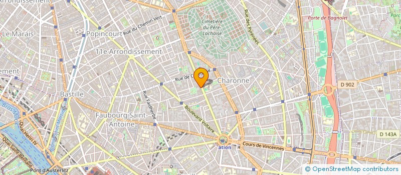 localisation de l'entreprise SCI TAKRI  PARIS