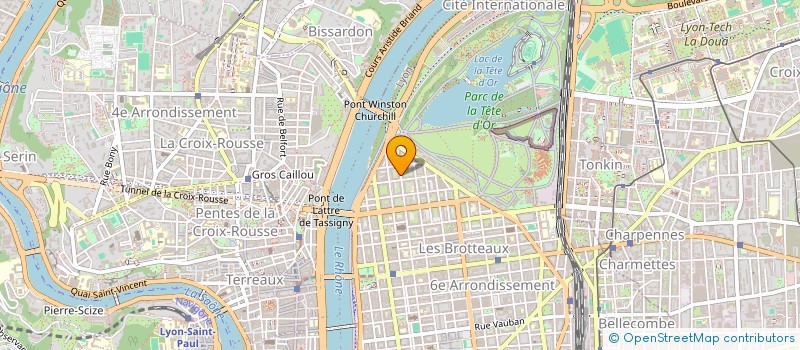 localisation de l'entreprise SCI TAKVORIAN 2  LYON