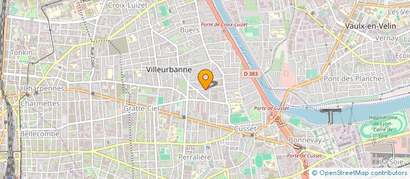 localisation de l'entreprise SCI TAL 11 à VILLEURBANNE