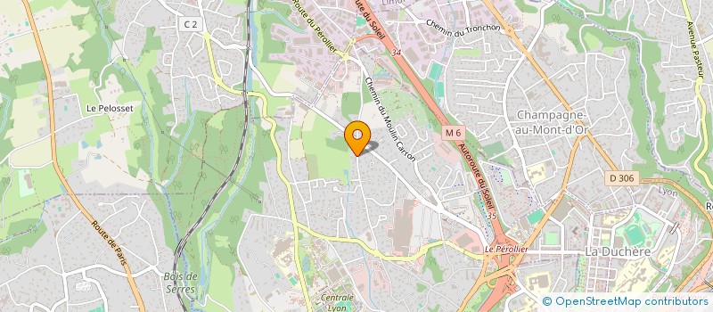 localisation de l'entreprise SCI TAL  ECULLY