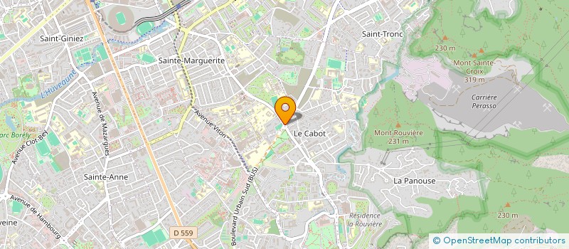 localisation de l'entreprise SCI TALABER  MARSEILLE