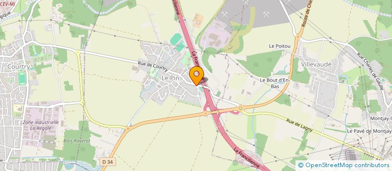 localisation de l'entreprise SCI TALAM à LE PIN