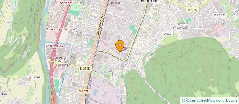 localisation de l'entreprise SCI TALANT à ECHIROLLES