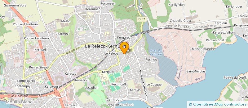 localisation de l'entreprise SCI TALARN  LE RELECQ-KERHUON