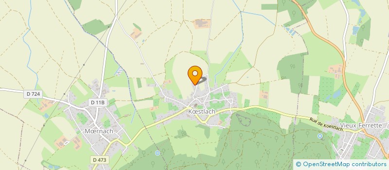 localisation de l'entreprise SCI TALBACH  KSTLACH