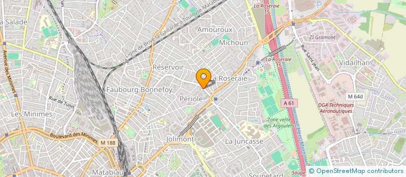 localisation de l'entreprise SCI TALBANI à TOULOUSE