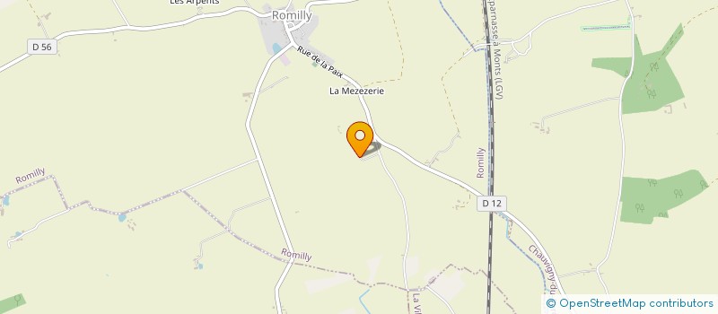 localisation de l'entreprise SCI TALBOT BARRAULT  RUAN-SUR-EGVONNE