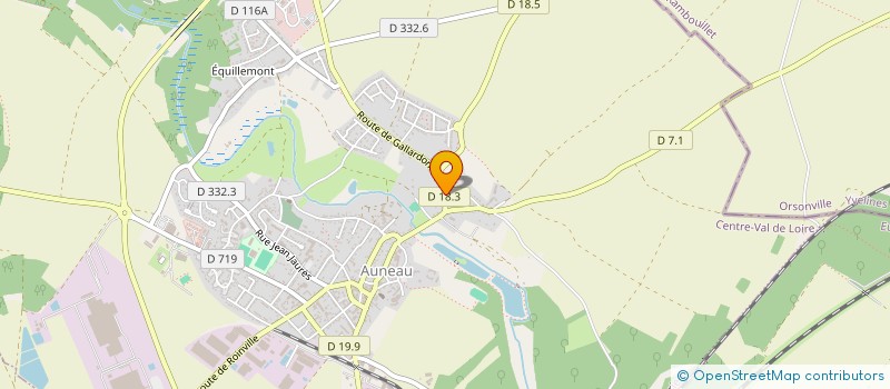 localisation de l'entreprise SCI TALC à AUNEAU-BLEURY-SAINT-SYMPHORIEN