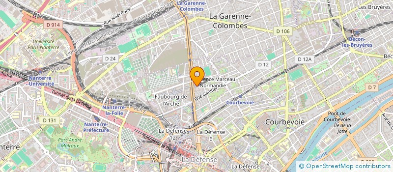 localisation de l'entreprise SCI TALD à COURBEVOIE