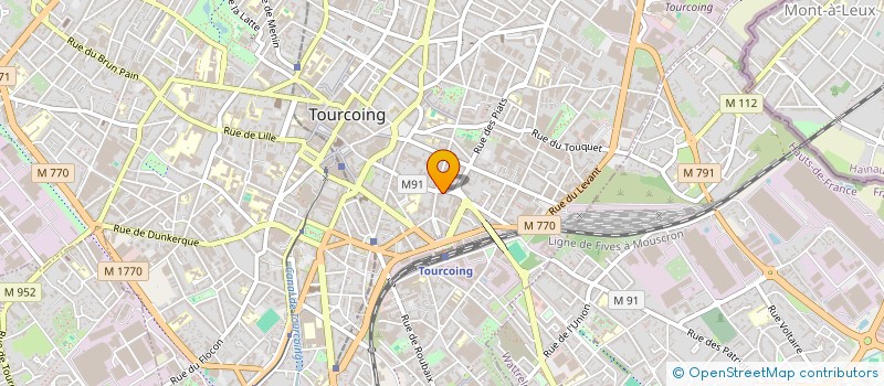 localisation de l'entreprise SCI TALEB K  TOURCOING