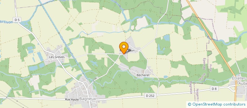 localisation de l'entreprise SCI TALELLO  BAGNEUX