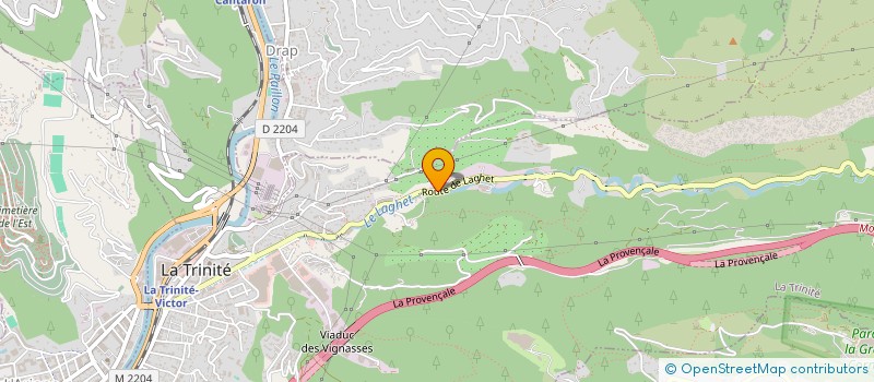localisation de l'entreprise SCI TALERA INVEST à LA TRINITE