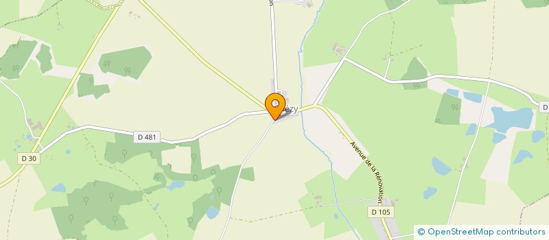 localisation de l'entreprise SCI TALGELO  CHEZY