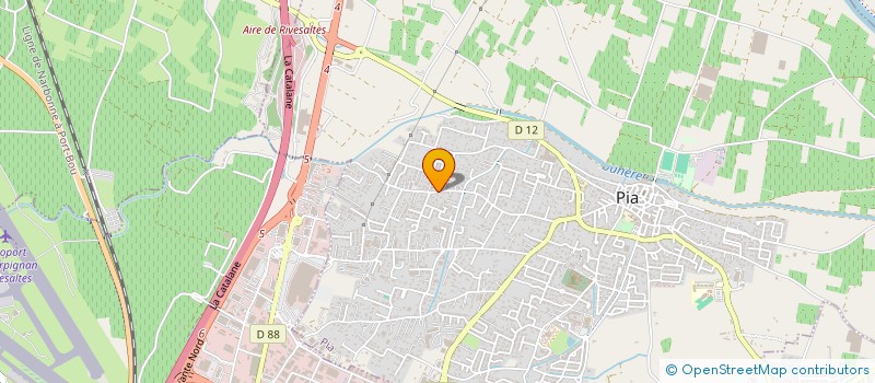 localisation de l'entreprise SCI TALIA  PIA