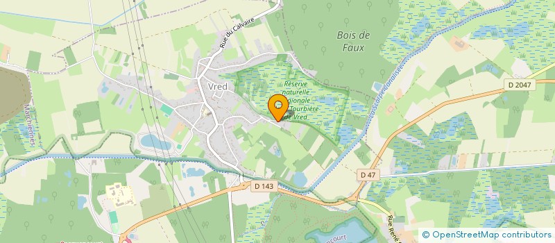 localisation de l'entreprise SCI TALIA  VRED