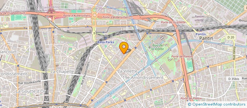 localisation de l'entreprise SCI TALIA18  PARIS