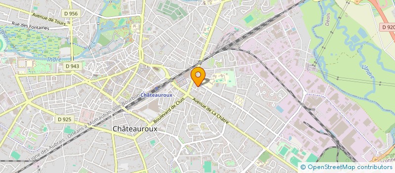 localisation de l'entreprise SCI TALICHET à CHATEAUROUX