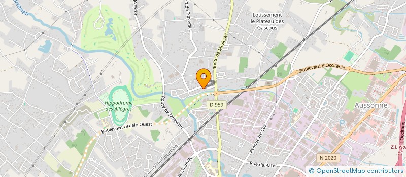 localisation de l'entreprise SCI TALICOUS  MONTAUBAN