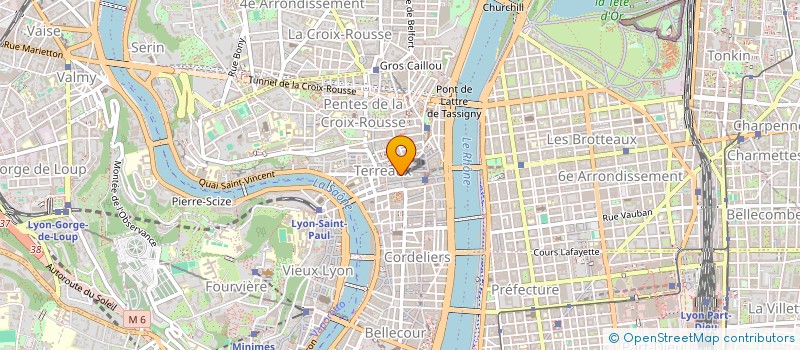 localisation de l'entreprise SCI TALIESIN 1 à LYON