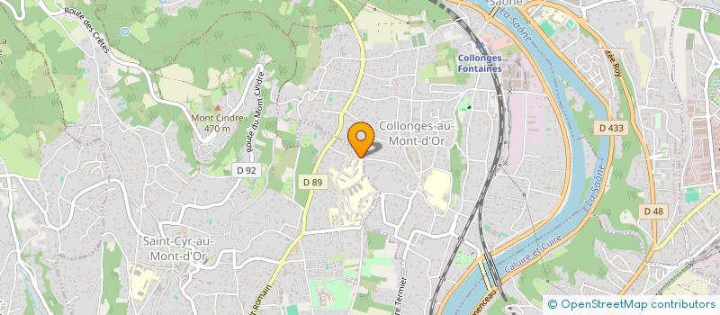 localisation de l'entreprise SCI TALIMO  COLLONGES-AU-MONT-D'OR