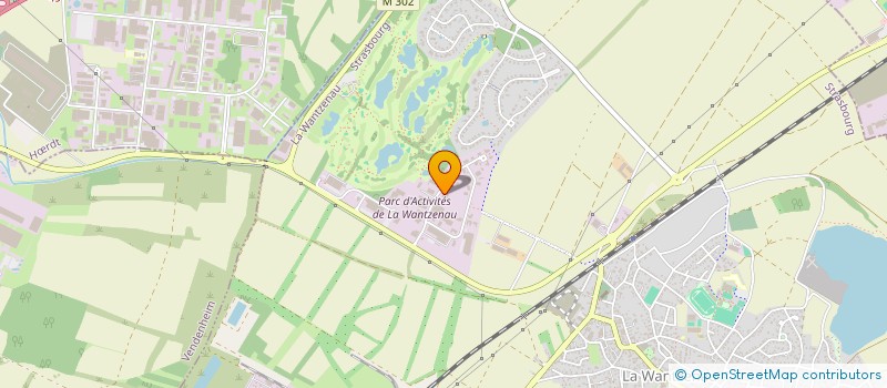 localisation de l'entreprise SCI TALION  LA WANTZENAU