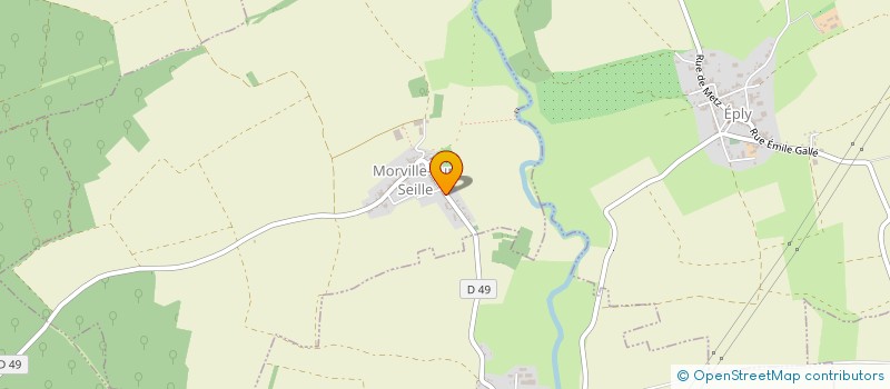 localisation de l'entreprise SCI TALIS 54  MORVILLE-SUR-SEILLE