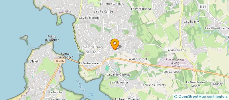 localisation de l'entreprise SCI TALISMAN 2  SAINT-BRIAC-SUR-MER
