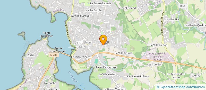 localisation de l'entreprise SCI TALISMAN  SAINT-BRIAC-SUR-MER