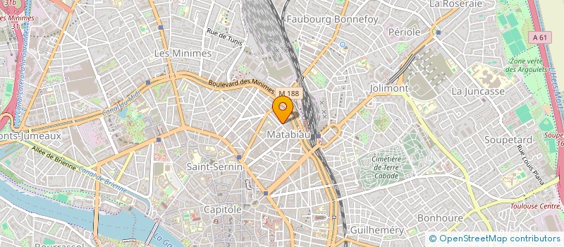 localisation de l'entreprise SCI TALLET-RAYMOND IV  TOULOUSE
