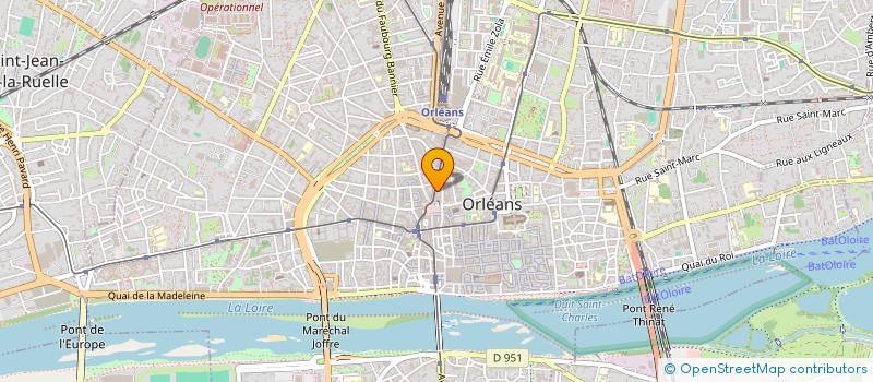 localisation de l'entreprise SCI TALLEYRAND à ORLEANS