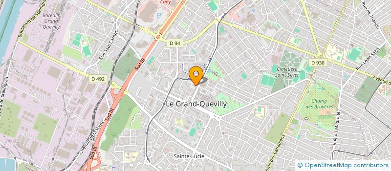 localisation de l'entreprise SCI TALON  LE GRAND-QUEVILLY