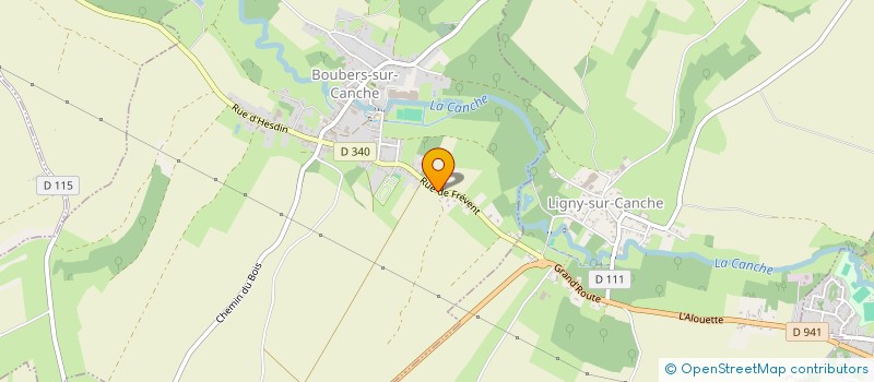 localisation de l'entreprise SCI TALON PORTOIS  BONNIERES