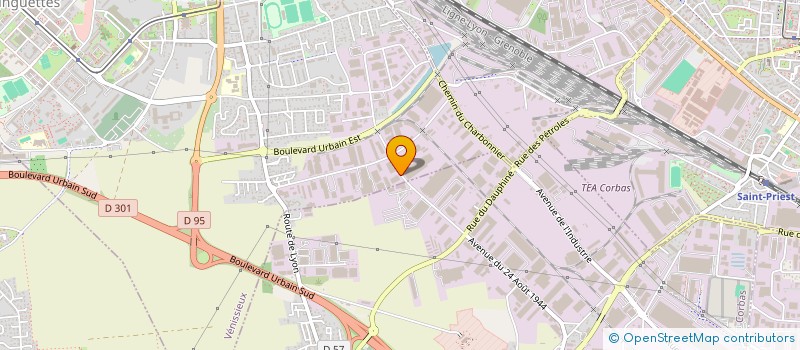 localisation de l'entreprise SCI TALUYERS  VENISSIEUX