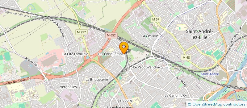 localisation de l'entreprise SCI TAM-TAM à LAMBERSART