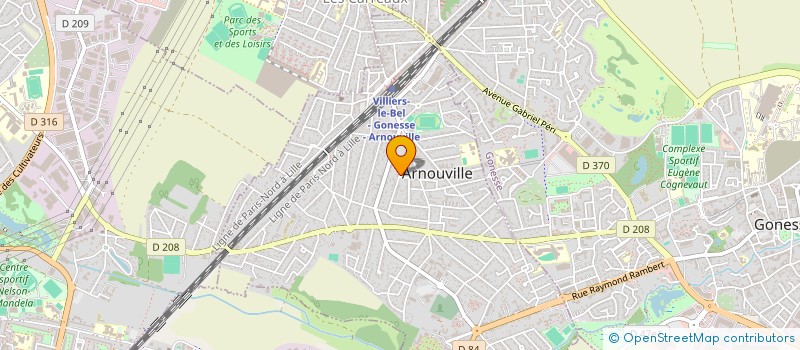 localisation de l'entreprise SCI TAMA  ARNOUVILLE