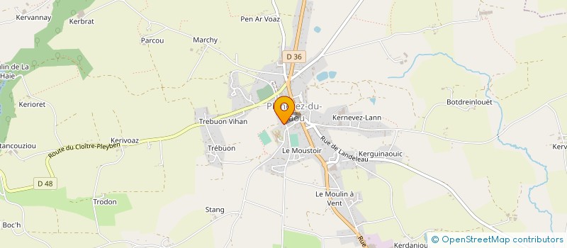 localisation de l'entreprise SCI TAMALOU  PLONEVEZ-DU-FAOU