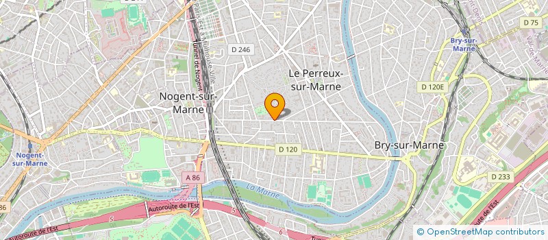 localisation de l'entreprise SCI TAMAMES  LE PERREUX-SUR-MARNE