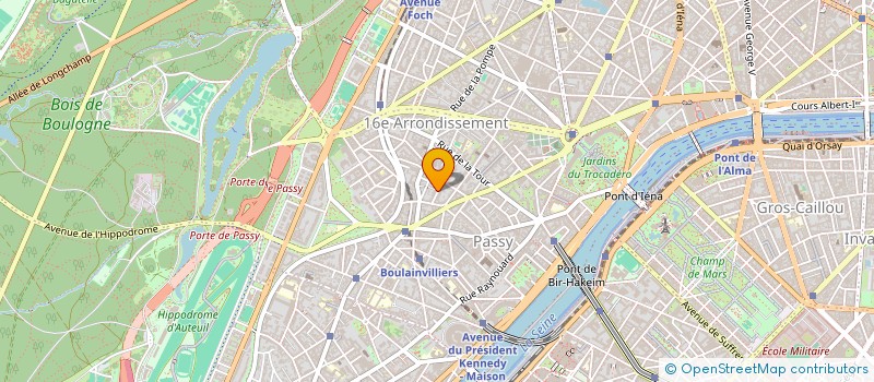 localisation de l'entreprise SCI TAMARA  PARIS