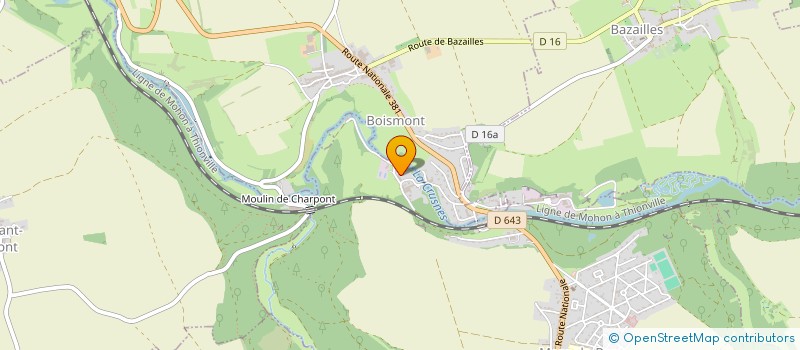 localisation de l'entreprise SCI TAMARA  MERCY-LE-BAS