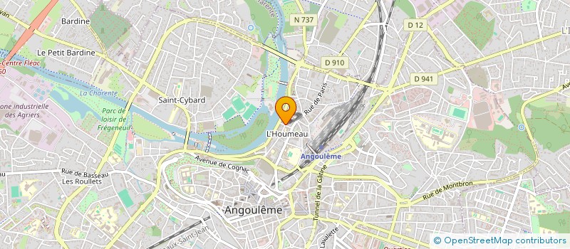 localisation de l'entreprise SCI TAMARI à ANGOULEME
